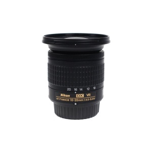 Used Nikon 10-20mm f4.5-5.6G VR AF-P DX Lens